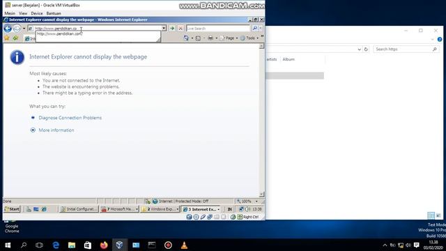 windows server 2008 konfigurasi DNS WEB IIS part4 смотреть онлайн