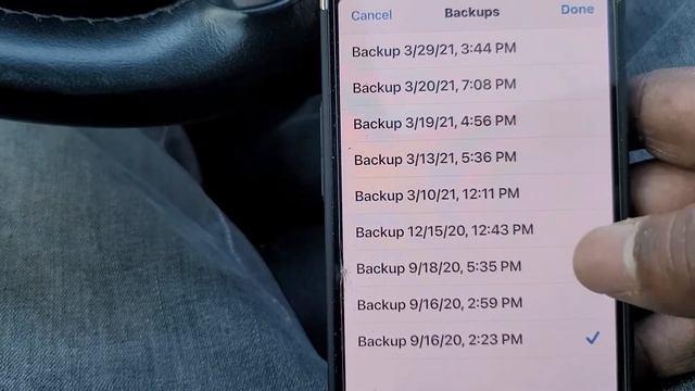Restoring Backups In Bimmercode