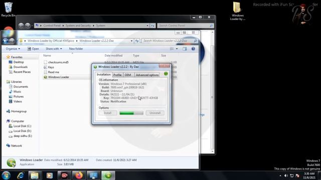 Window 7 activate for free Without any key 😲😲 смотреть онлайн