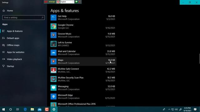 HOW TO UNINSTALL APP/SOFTWARE ON WINDOWS 10 смотреть онлайн