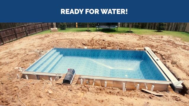 Inground Pool Construction Time Lapse: 16' X 32' Rectangle Pool with Automatic Cover смотреть онлайн