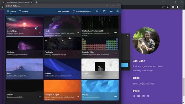 Use LIVE WALLPAPERS on WINDOWS 10/11 | EZTT смотреть онлайн