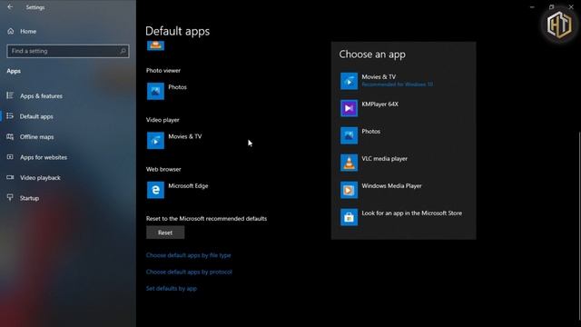 Change default apps in windows 10 смотреть онлайн