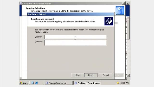 Windows Server 2003 Print Server смотреть онлайн