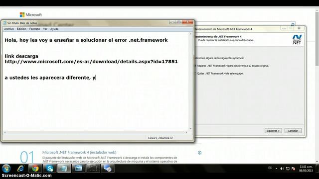 Solucion al error .net.framework смотреть онлайн