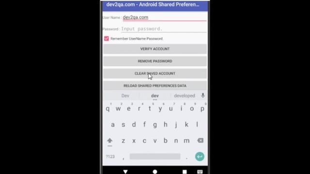 android shared preferences remember login account example смотреть онлайн