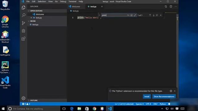 Install and Use Visual Studio Code on Windows 10 (VS Code) смотреть онлайн