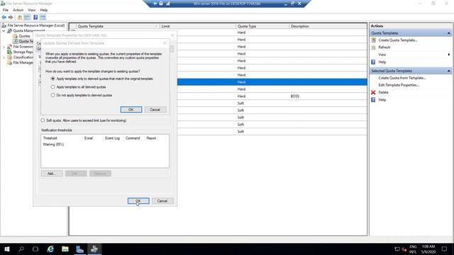Cấu hình file server - File server Resource Manager смотреть онлайн