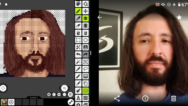 Desenhar Anderson Halfeld em Pixel Art no Pixel Studio Parte 4 #META #4000 #HORAS #ASSISTIDOS #TMJ смотреть онлайн