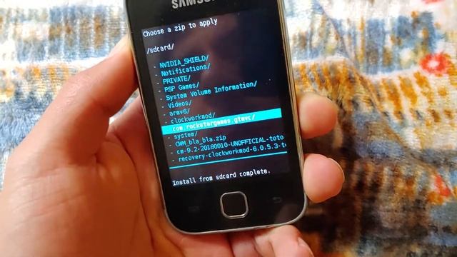Installing Android 8 on Galaxy Y смотреть онлайн