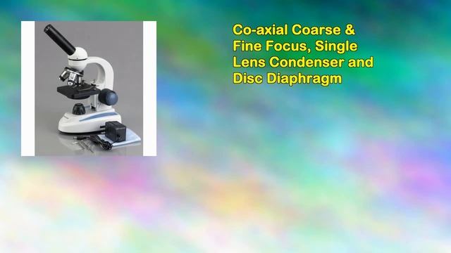 Amscope 40x1000x Led Cordless Allmetal Framework Fullglass Optical Lens Student Compound Microscope смотреть онлайн