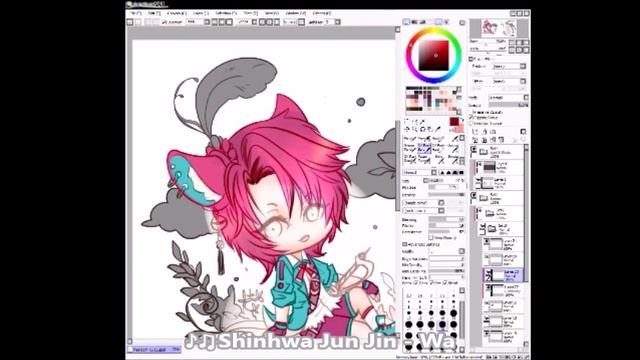 Feather Headband Dormouse [Color][Speedpaint][Paint Tool Sai] смотреть онлайн