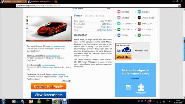 How To Download and Install A Windows 7 Theme смотреть онлайн