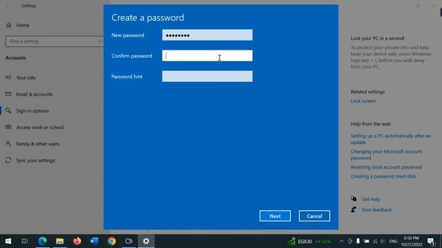 How to set password for windows 10 смотреть онлайн