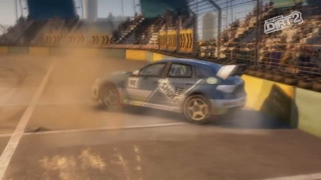 Colin McRae Dirt 2 Gymkhana (Two Hare) смотреть онлайн
