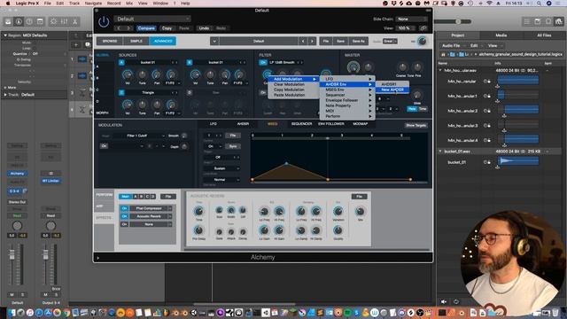 Alchemy Synth Logic Pro X Granular Pluck Presets смотреть онлайн