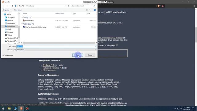 HOW TO INSTALL RUFUS LATEST VERSION WINDOWS 10 смотреть онлайн