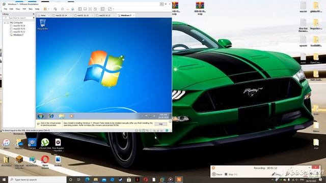 How to Install Windows 7 in VMware Workstation on windows 10 part 2 смотреть онлайн