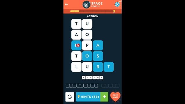 WordBrain 2 Space Level 3 Answers 4x5 (Android/IOS) смотреть онлайн