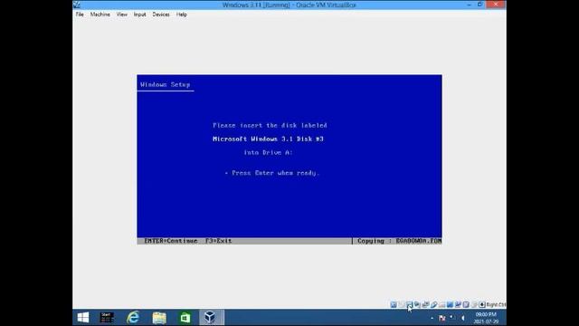 Cara Memasang Windows 3.11 Di VirtualBox смотреть онлайн