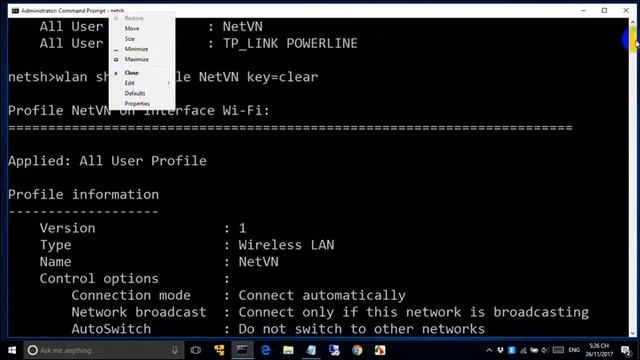 get WIFI password in windows 10 using cmd | Bot Level смотреть онлайн