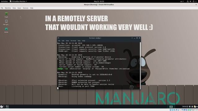 GNOME 3.32 - Remotely v1.0: A GTK VNC Viewer смотреть онлайн