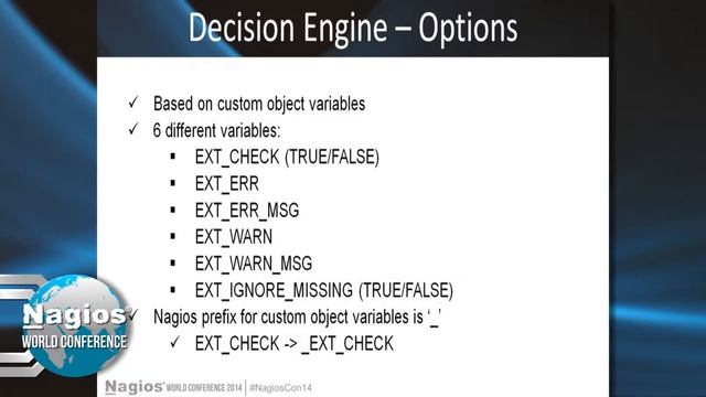 Andrzej Augustynowicz: Nagios With the Decision Engine: Passive Checks - Nagios Con 2014 смотреть онлайн