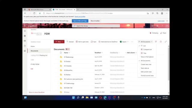 How to Open SharePoint in a Windows Explorer Folder | How to open sharepoint in file explorer смотреть онлайн