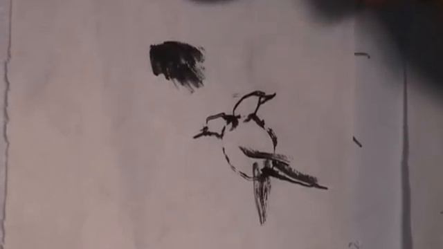 Drawing a Live Bird through the Window(3) with Henry Li смотреть онлайн