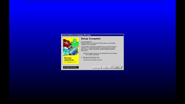AntiVirus - Norton Anti Virus for Windows 95 смотреть онлайн