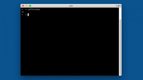 Caffeinate Mac - terminal command to keep mac awake