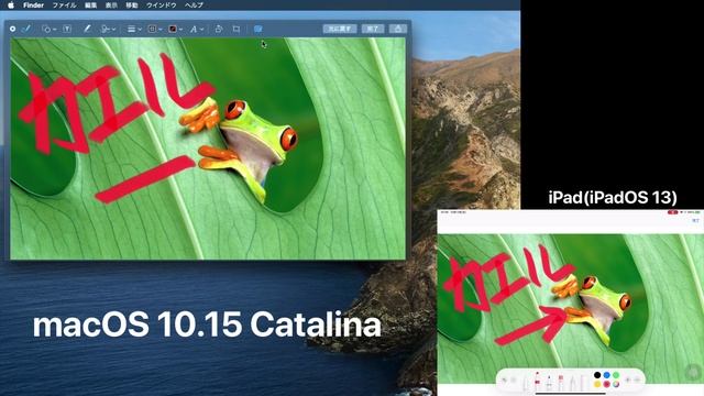 macOS 10.15 Catalina Continuity Markup on iPad смотреть онлайн