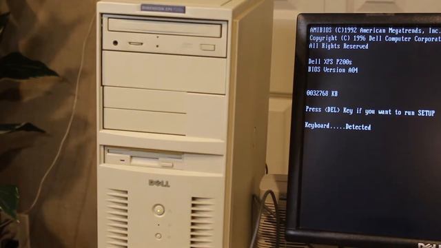 1996 Dell XPS P200S смотреть онлайн
