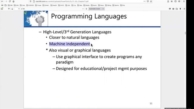 Chap 11 Programming Part 1 смотреть онлайн