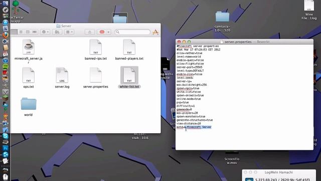 Zandor300 | Maak een Minecraft 1.2.5 server met Hamachi op een Mac смотреть онлайн