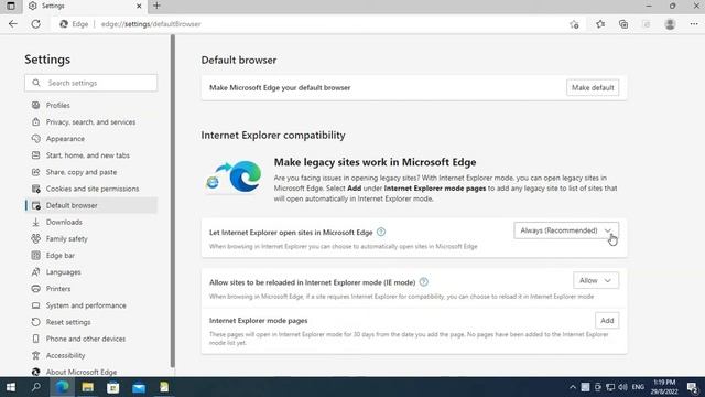 How to stop Internet Explorer from Redirecting to Edge смотреть онлайн