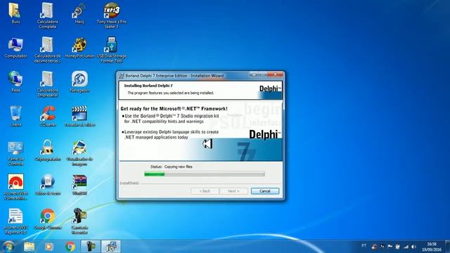 Como instalar o Delphi 7 смотреть онлайн
