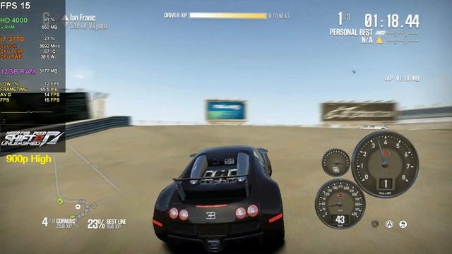Shift 2 Unleashed : i7 3770 + Intel HD 4000 Integrated Graphics (900p High) смотреть онлайн