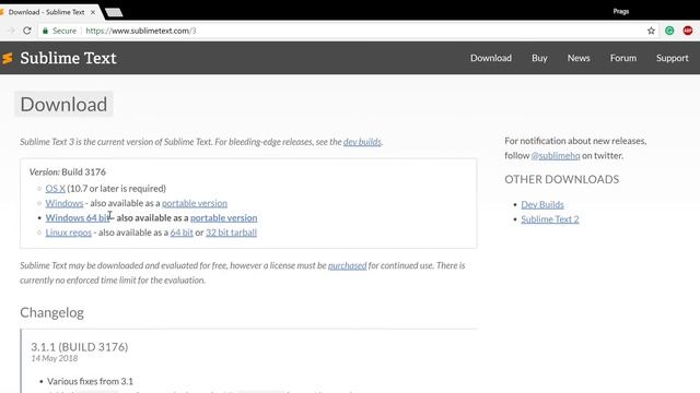 Download Sublime Text on your Windows machine смотреть онлайн