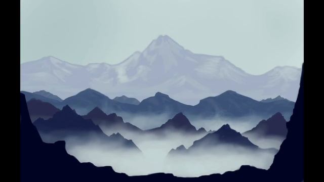 Misty Mountains ~ iPad Pro, Procreate, Apple Pencil, and iMovie смотреть онлайн