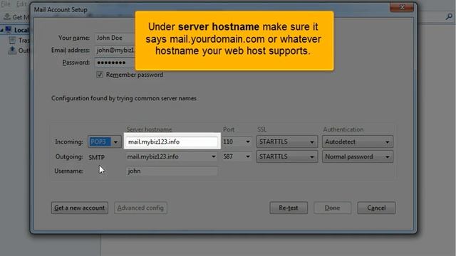 Adding an email account with SSL in Thunderbird смотреть онлайн