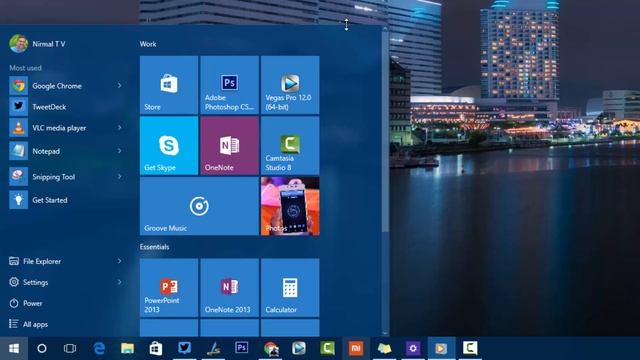 Windows 10 Start Menu- How To Customize It - Techniqued смотреть онлайн