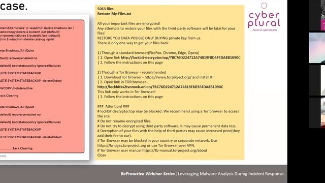 Leveraging Malware Analysis During Incident Response смотреть онлайн