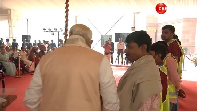 New Parliament Building Inauguration: PM Modi ने किया संसद भवन का उद्घाटन, OM Birla भी रहें संग смотреть онлайн