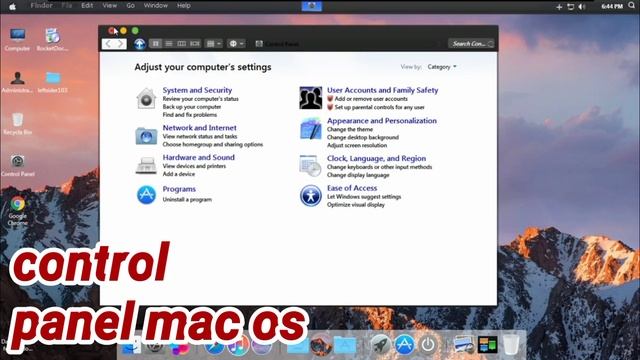 windows 7 transformed in mac os Sierra смотреть онлайн