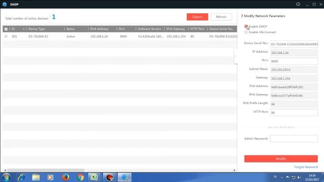 How To Network Setup Hikvision DVR With SADP Tool