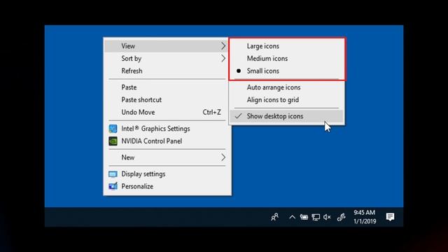 How To Make Your Windows Desktop Icons Smaller Or Bigger смотреть онлайн