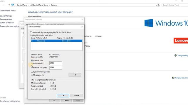 how to speed up your windows 10 performance best settings | virtual memory windows 10 for gaming смотреть онлайн