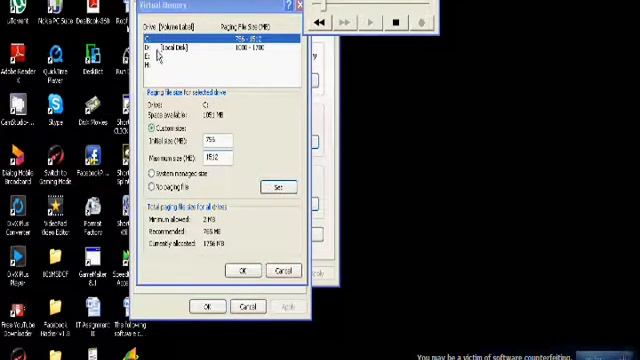 How to Increase change the Vertual Memory windows xp смотреть онлайн