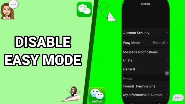 How To Disable Easy Mode On WeChat App смотреть онлайн